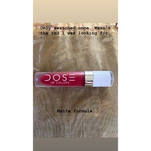 Dose of Colors Liquid Matte Lipstick